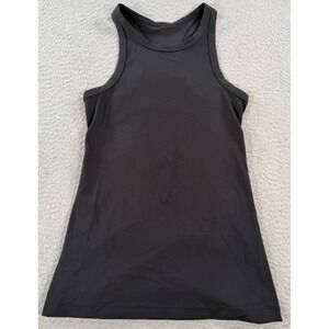 Lululemon Tank Top Womens S/M Black Racerback Yoga Running Stretch Athleisure